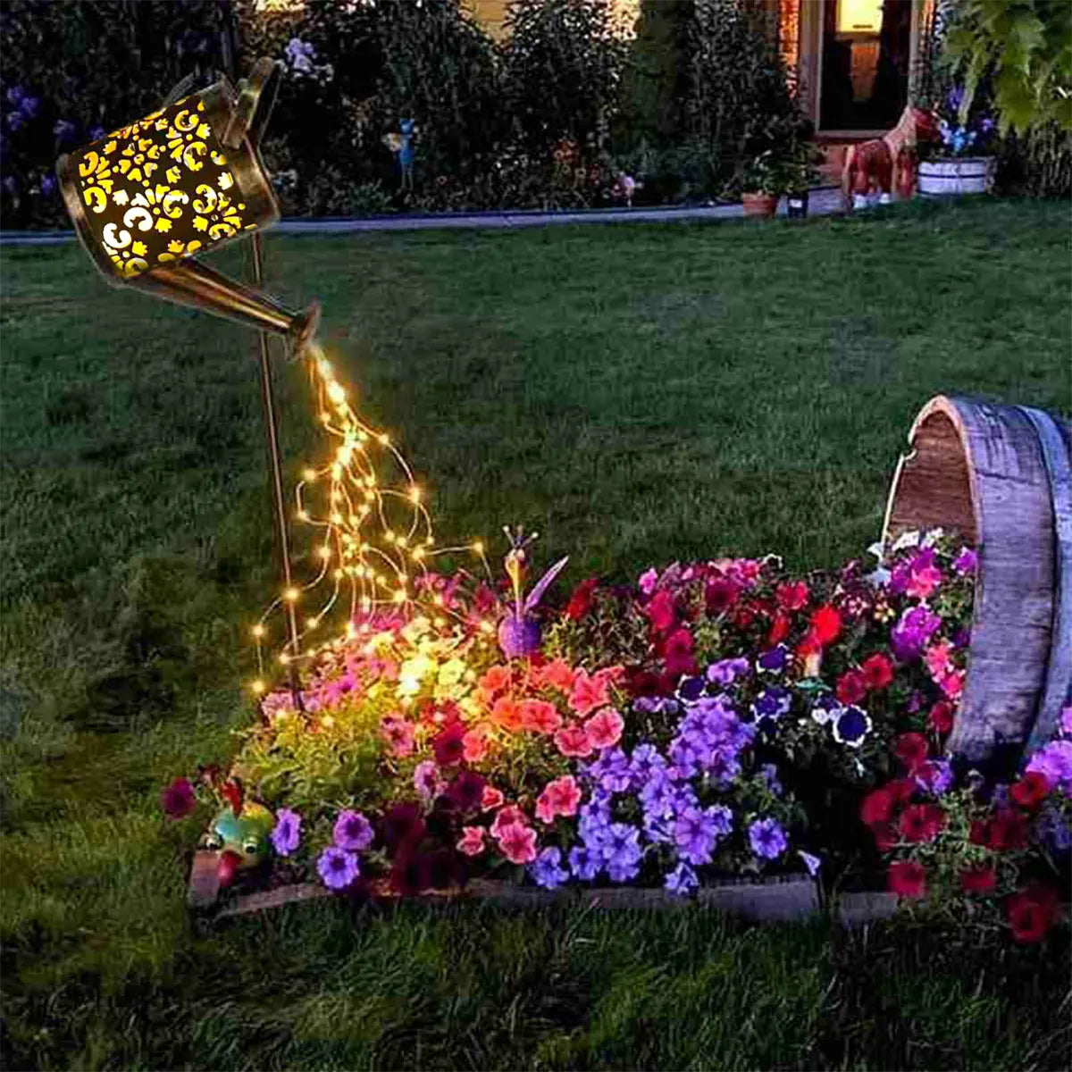 Arrosoir solaire – Éclairage de jardin magique avec 36 LED