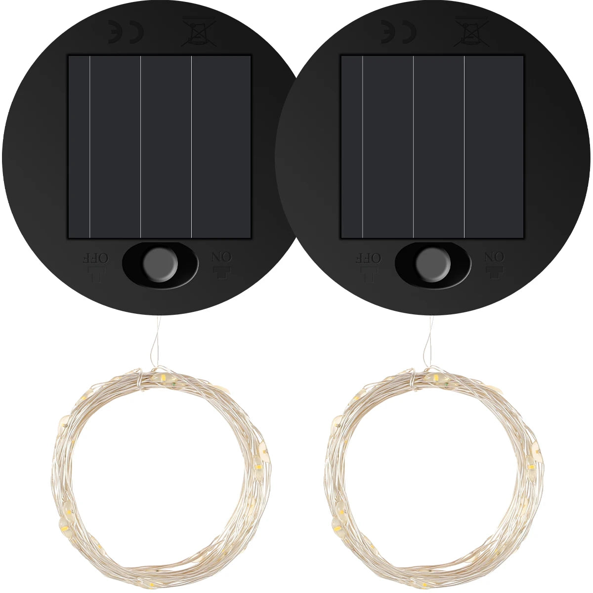 Arrosoir solaire – Éclairage de jardin magique avec 36 LED