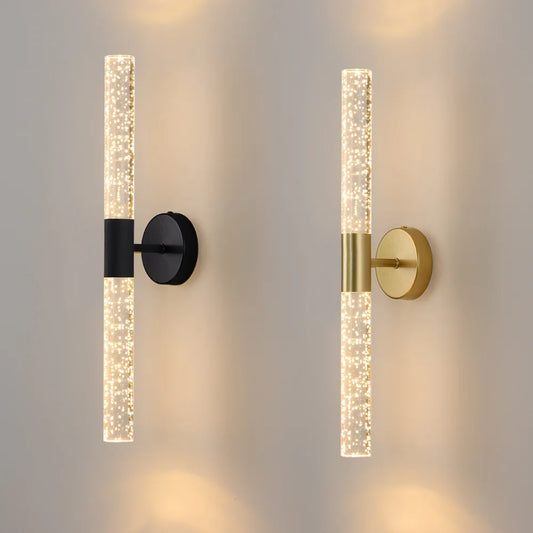 Applique murale LED Nordic Bubbles Crystal Rod – Élégance moderne